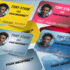 Tony Stark Cosplay ID Card | Stark Industries