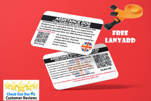 Assistance Dog UK Law Card