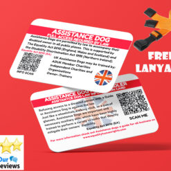 Assistance Dog UK Law Card-NS Design store