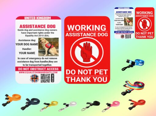 Assistance Dog - Service Dog - Law Card - Do Not Pet