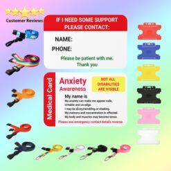 Anxiety Awareness Medical Card
