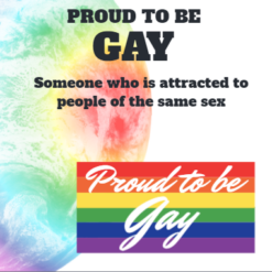 Gay pride cards