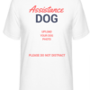 assistance dog t shirt