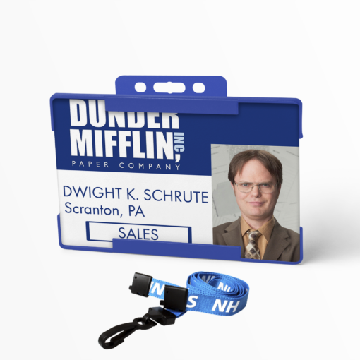 Staff ID Card -The Office Theme