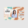 Staff ID Card - Abstract Modern Design Business Card IC4