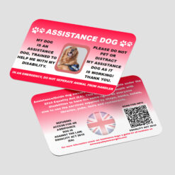 Assistance Dog Card “Please Do Not Pet” AD9