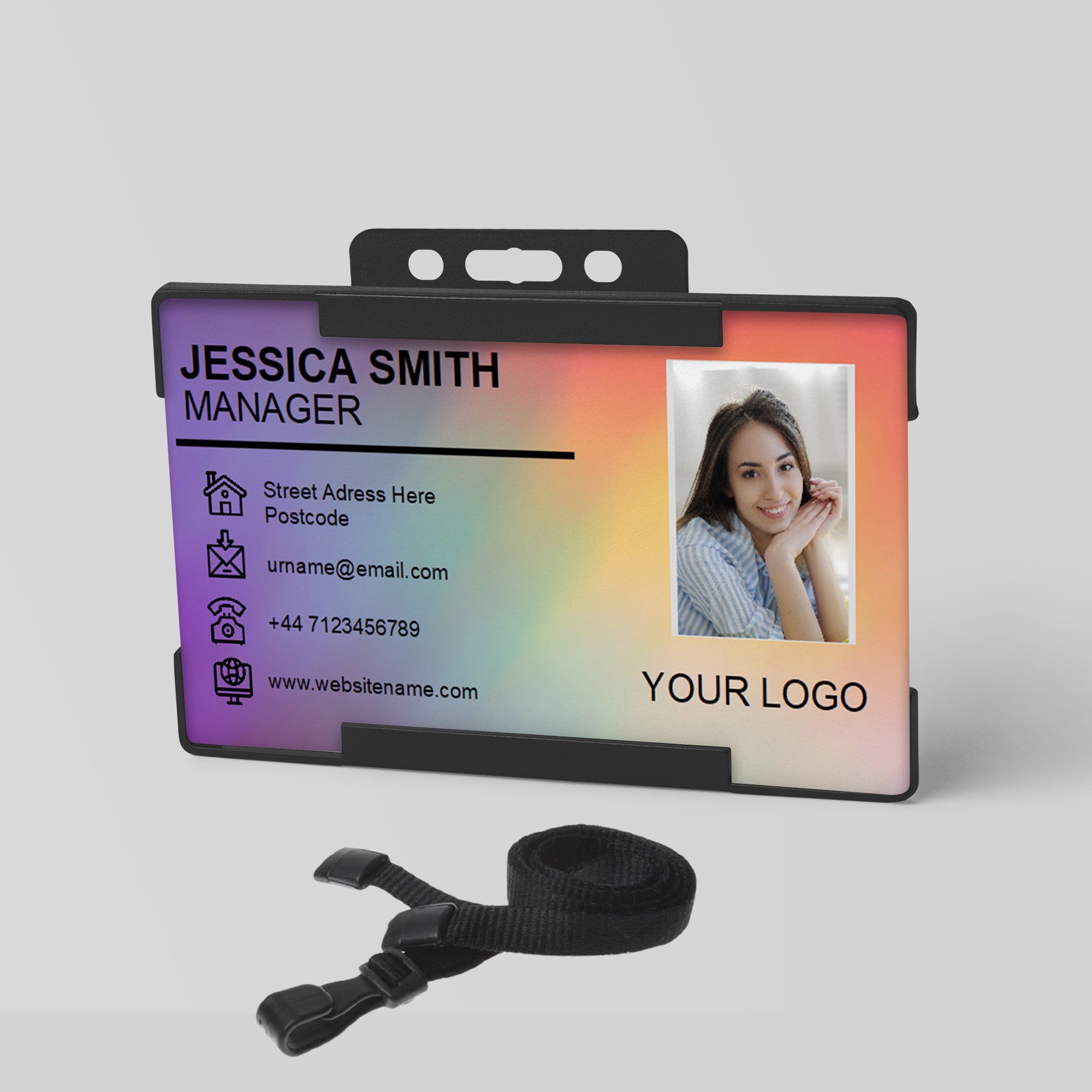 Detailed Personalized Identification Card IC15