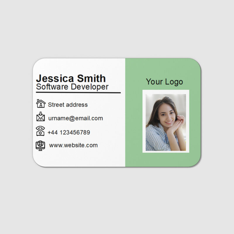 Detailed Personalized Staff ID Card IC16 NS DESIGN