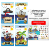 Pirate-Themed Canva ID Card Templates - Customizable & Printable Kids Party Badges, Instant Digital Download