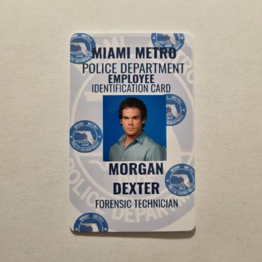 Dexter Morgan Cosplay ID Card